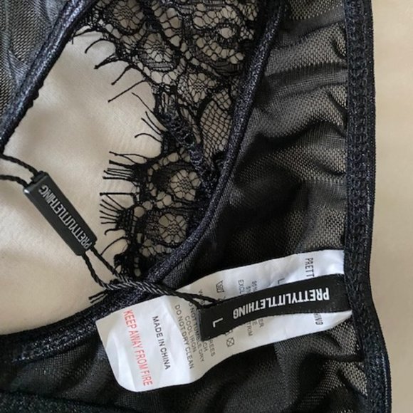 COPY - Pretty little thing black panties - Picture 3 of 4